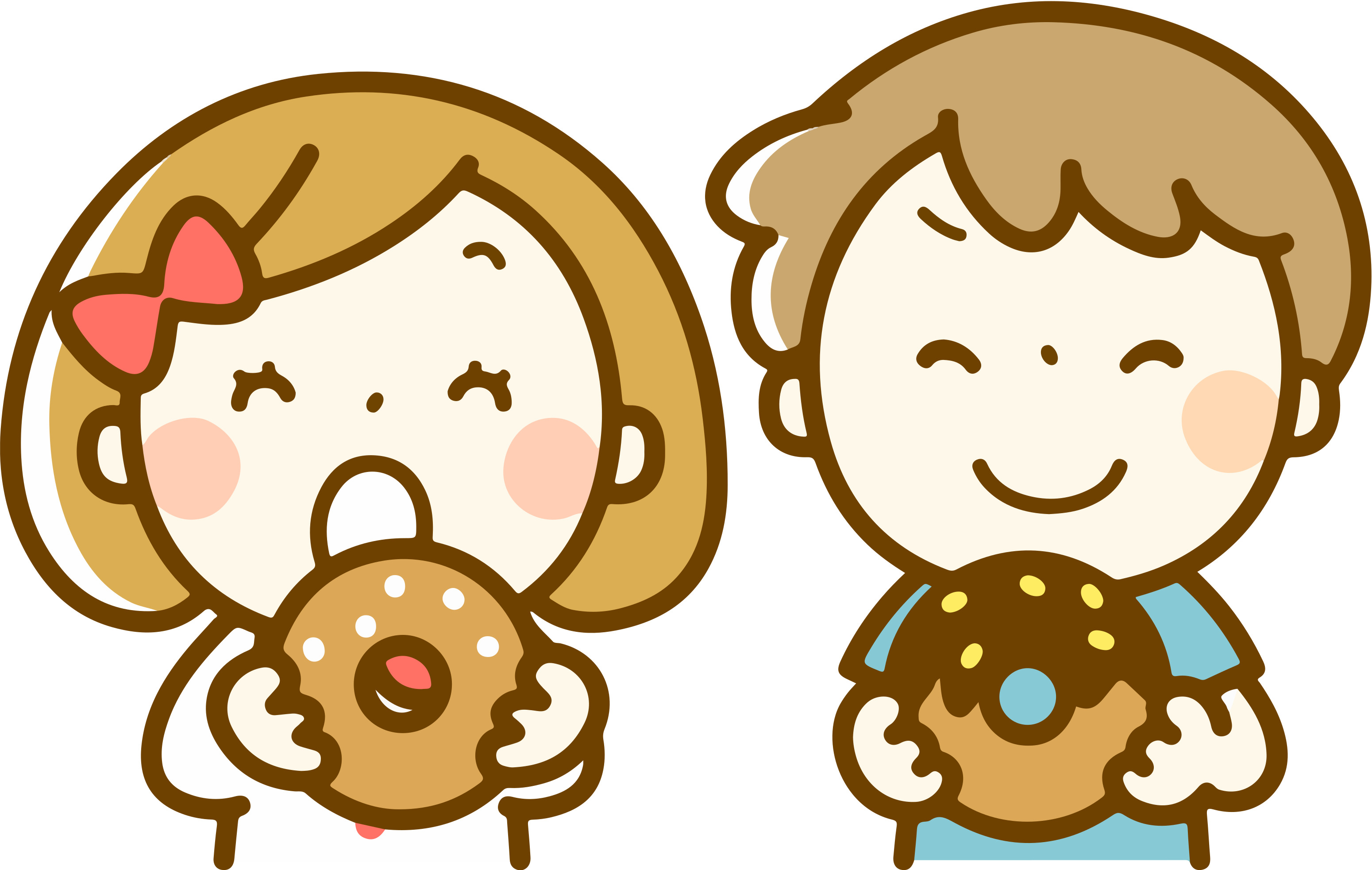 “Children eating doughnuts” by oksmith. CC0. openclipart. Dec 10, 2020 